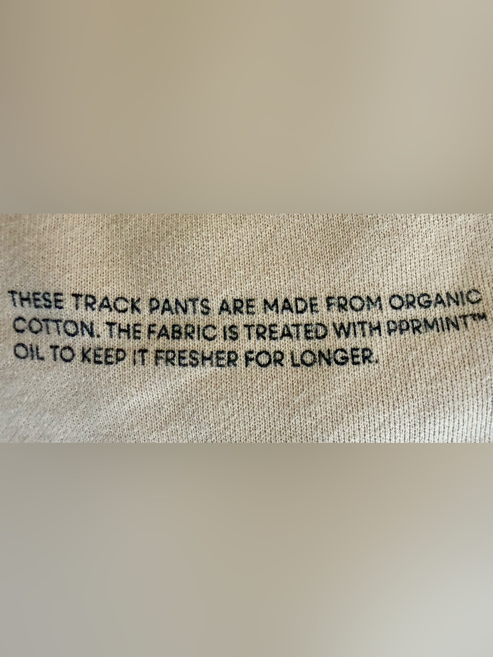 PANGAIA 365 PPRMINT Organic Cotton Joggers Oatmeal Sand L Portugal - Picture 2 of 14